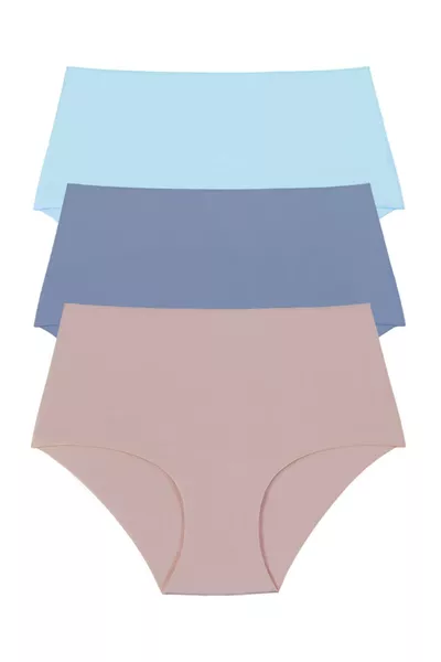 Dames Hoge Taille Laser Cut Slip 3-pack 