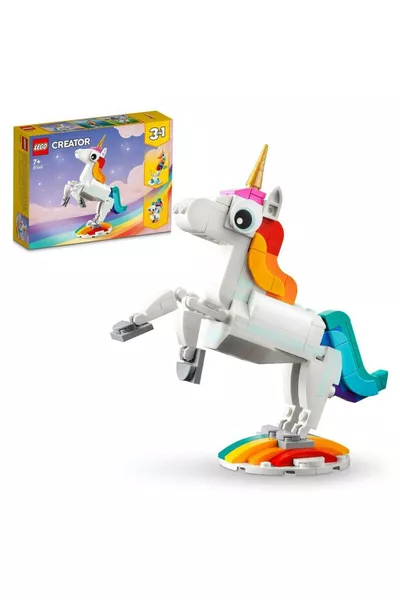 ® مبدع الحصان أحادي القرن السحري  ألعاب إبداعية للبناء 7+ ( قطعة)