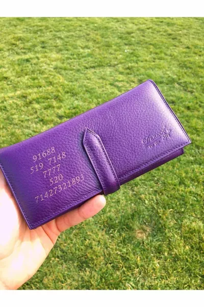 Портмоне с цветя на живота