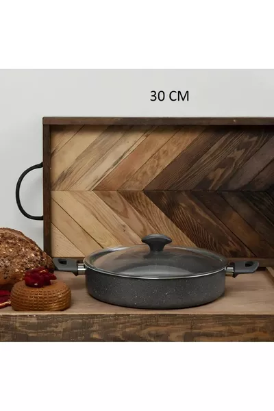 Granite Stuffed Eggplant Pan  Cm