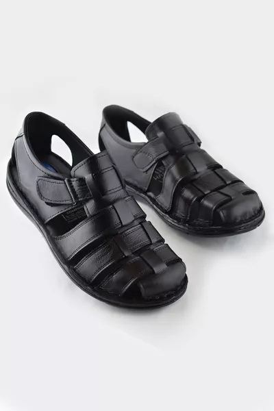 Ayakkabiburada  Daily Genuine Leather Men's Sandal Shoes