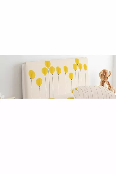 Baza Başlık Kılıfı Uçan Sarı Balonlar