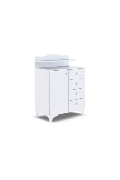 Matte White Nevada Dresser