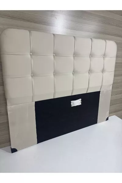 Double Bed Base Headboard
