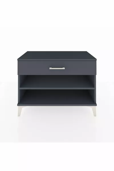 Hyperion Şifonyer Tek Raflı Tek Çekmeceli  Antrasit-Antrasit