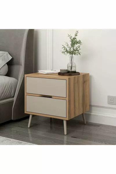 إلينا أياكلي كومودين بدرجين - دهبي/رمل