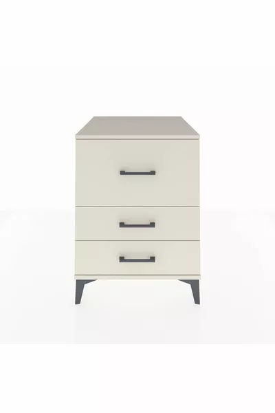 خزانة كرونوس ب٣ أدراج بحجر القمر - حجر القمر