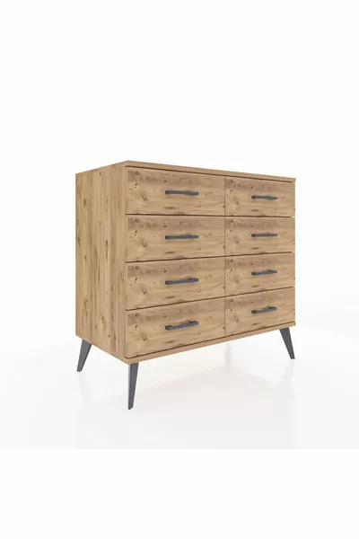 Hyperion Dresser 8-Drawer Pine-Pine