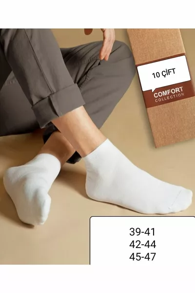 Chaussettes en coton blanc Patik  paires