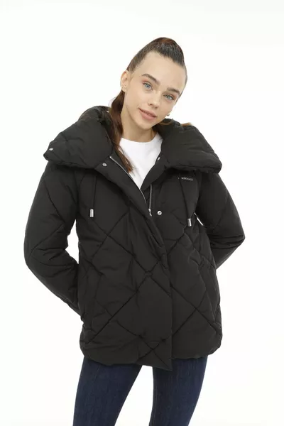 WL KELLY  3PR Черное женское короткое пальто