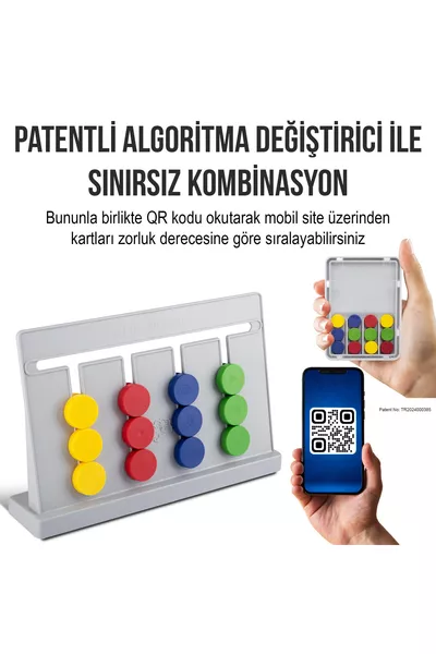 Master Abacus Rubik Abakus Montessori Intelligenzspiel Unterstützt mit digitalen Spielkarten