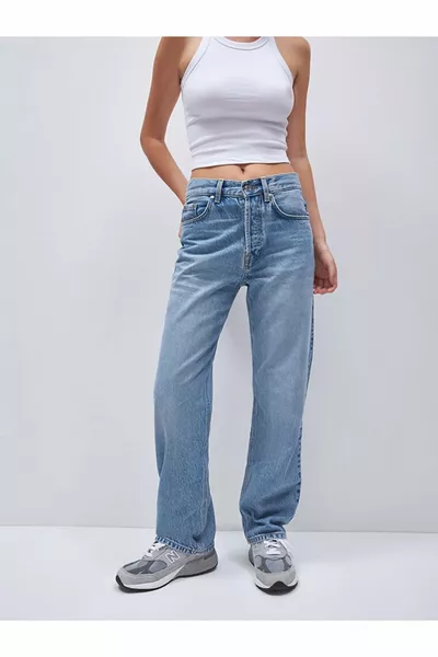 Vanetta Rechte Pijp Hoge Taille Jeans