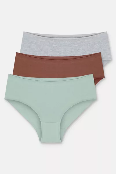 3er-Pack High-Waist Slip