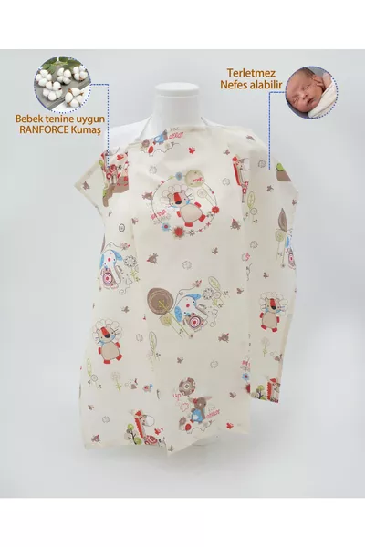 Baby Nursing Cover / Bib, Animal Series