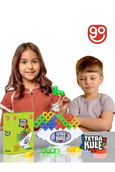Tetra Tower Balance Toy Educational Box Toy Tetris Tower Tetra Tower