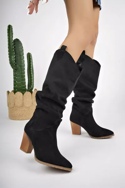 جزمة نسائية كاوبوي 