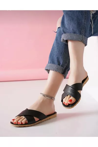 Sandales d'été croisées pour femme