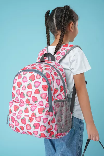 Set di 3 Zaini per Scuola Fragola /.