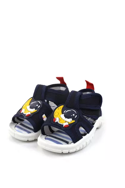 Kinder Sandalen mit Astronautenmuster für Jungen, Baby und Kind