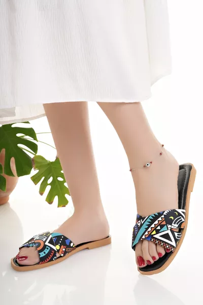 Dames dagelijkse slippers stijlvol zomers voor thuis, strand, vakantie en werk