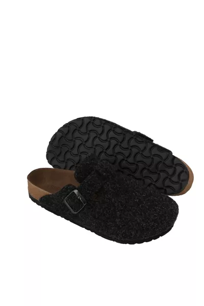 Вносни унисекс зимни домашни чехли с ортопедична вълна, закрит пред, подходящи за ежедневна употреба и за гости