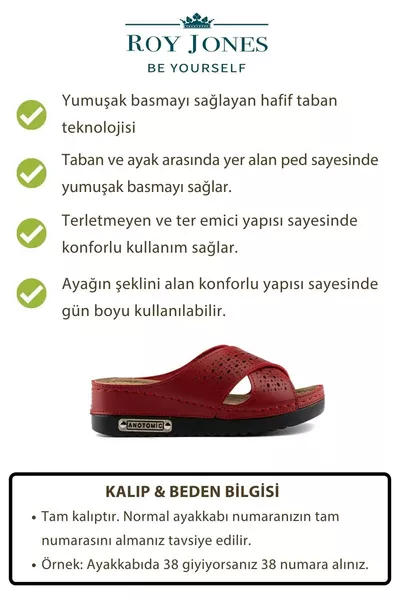 Dames orthopedische huisslippers met zacht voetbed, ademend, dubbele band, geperforeerd, comfortabel voor thuis