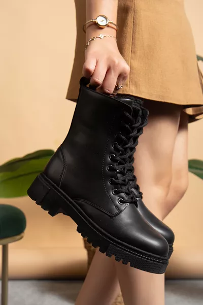 Su&soğuğa Dayanıklı Içi Kürklü Günlük Kadın Bot