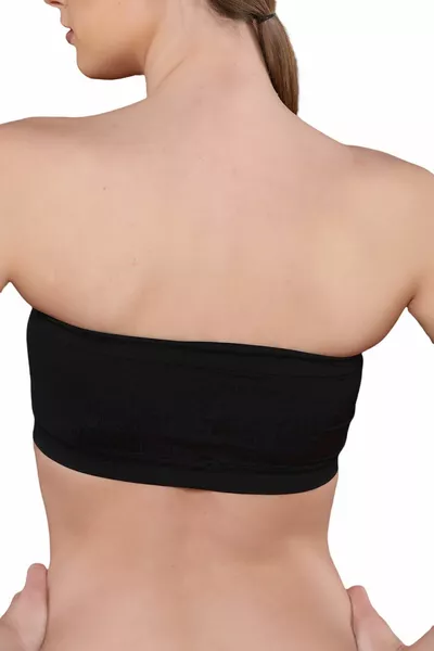 Seamless Padded Shaping Strapless Bustier
