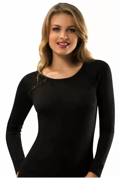 Maillot thermique à manches longues pour femme