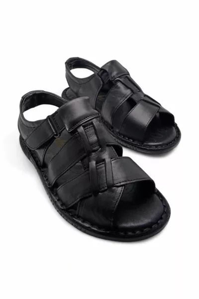 Genuine Leather Orthopedic Men's Sandals