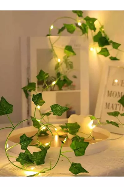 Светещ изкуствен бръшлян