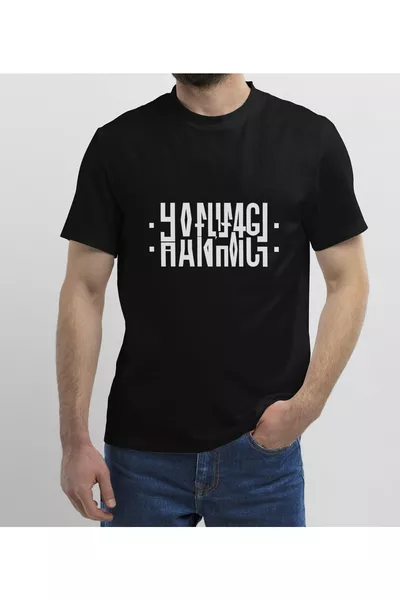 تي شيرت قابل للطي مكتوب عليه 'Hanımcı' للجنسين