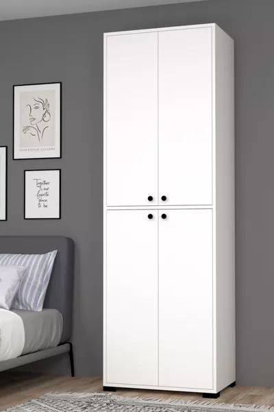 ARMADIO BUCURESTI N.3 CON 3 RIPIANI E APPENDIABITI