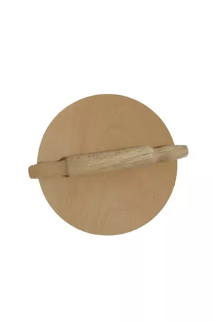 Table de jeu en pâte à modeler en bois pour enfants et rouleau