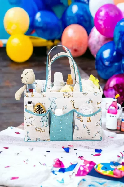 Borsa per la Cura del Bambino Mayaglory Anne, Organizzatore per la Stanza del Bebè, cm, Colore Blu