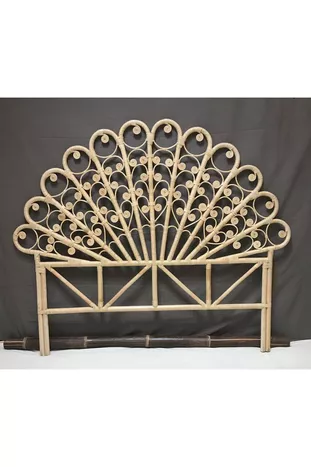 Bamboo Double Bed Headboard