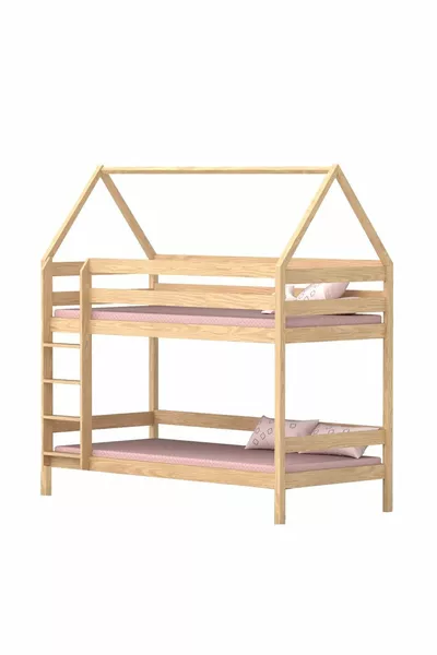 سرير بطابقين خشبي لغرفة الأطفال من ماركاوم سيمجي