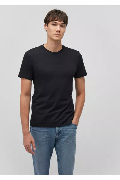 2 تي شيرت رجالي برقبة مستديرة / مناسب 