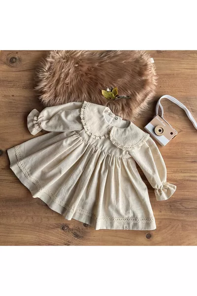 Babykleding met lange mouwen van tarwe