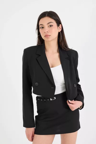 Giacca Blazer Crop 