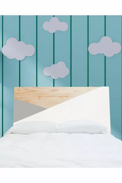 Легло с цветна табла/основа