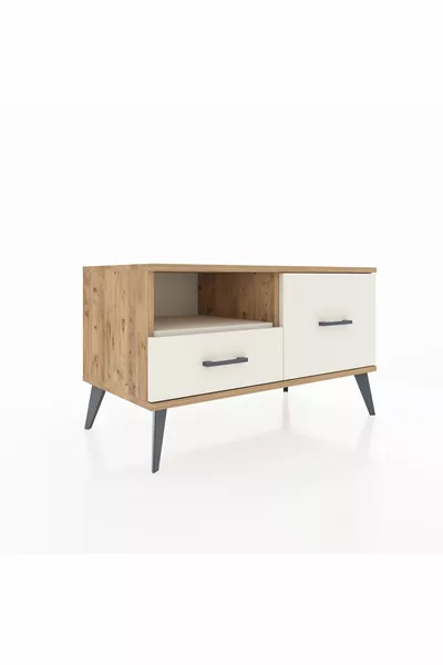 Hyperion Dressoir Met Één Plank En 2 Lades Den-Hardsteen