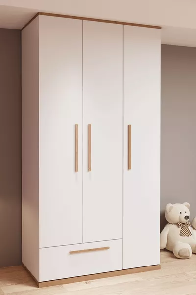 غرفة نوم إيڤا للشباب والأطفال جوز/أبيض