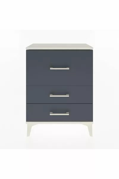 أرجس كومودين بثلاثة أدراج، عقيق رمادي