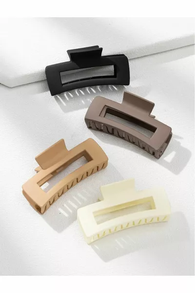 4er-Set Nackte Haarspangen