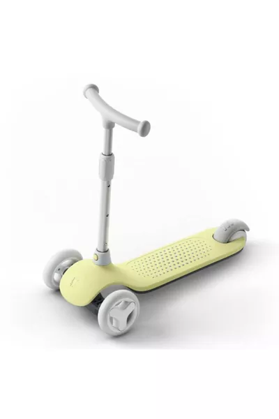 Monopattino a 3 ruote regolabile con luci