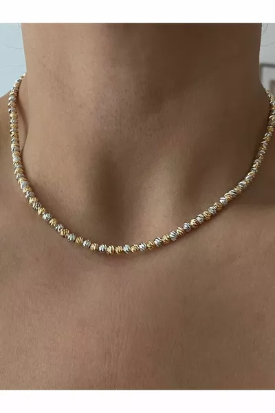 Two-Tone Dorica Necklace