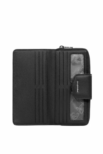 Cengiz Pakel Women's Wallet-Portfolio m Maddy-Black