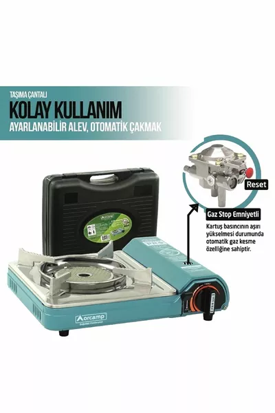 موقد تخييم سيراميك محمول Pro M