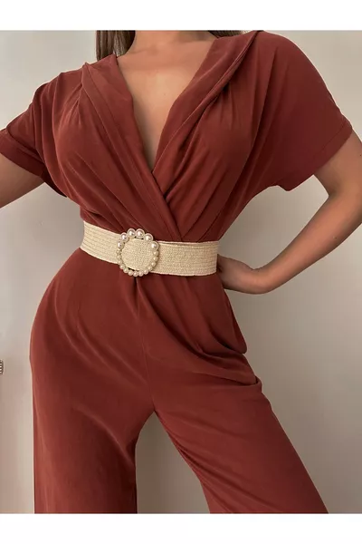 Perlenbesetzter Geflochtener Elastischer Damengürtel, Jackettgürtel, Kleidgürtel, Hemdgürtel